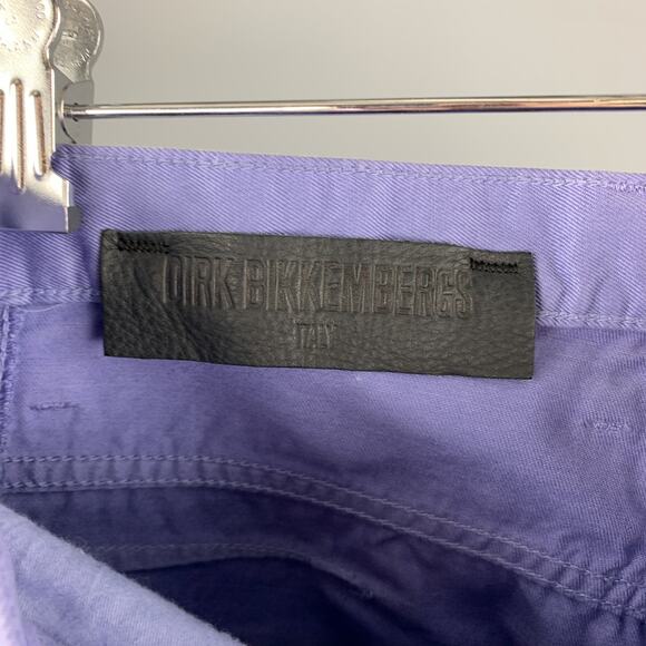 DIRK BIKKEMBERGS Size 30 Lavender Purple Double Seam Jeans - Picture 8 of 8